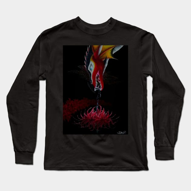 Lycoris - Poisonius Flower Long Sleeve T-Shirt by Lycoris ArtSpark